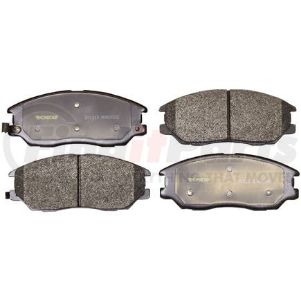 DX1013 by MONROE - Total Solution Semi-Metallic Brake Pads