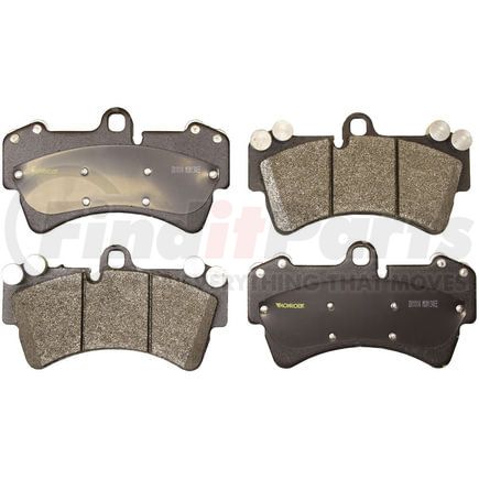DX1014 by MONROE - Total Solution Semi-Metallic Brake Pads