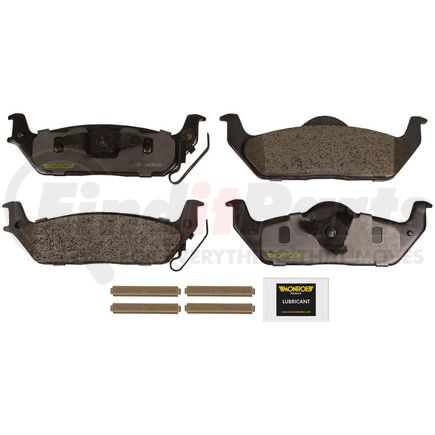 DX1012 by MONROE - Total Solution Semi-Metallic Brake Pads