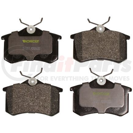 DX1017 by MONROE - Total Solution Semi-Metallic Brake Pads