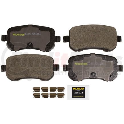 DX1021 by MONROE - Monroe Brakes Total Solution Semi-Metallic Brake Pads