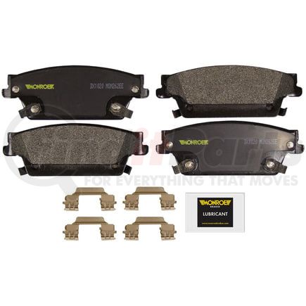 DX1020 by MONROE - Total Solution Semi-Metallic Brake Pads