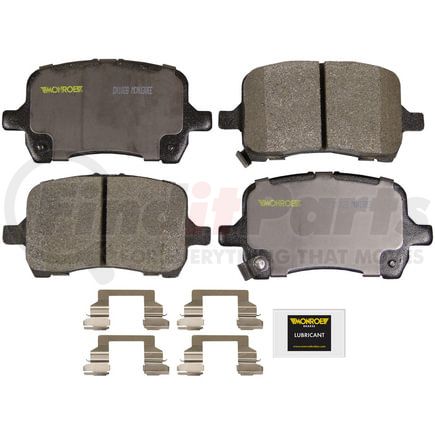 DX1028 by MONROE - Monroe Brakes Total Solution Semi-Metallic Brake Pads