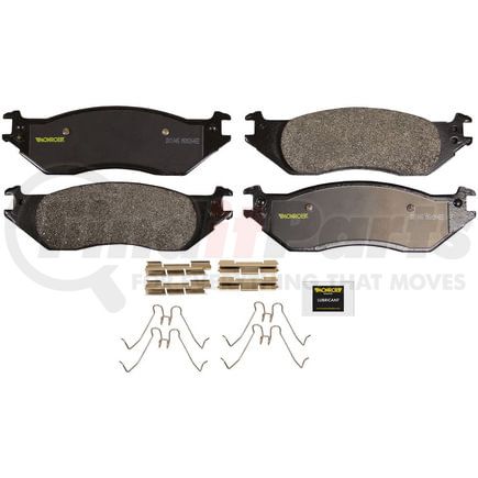 DX1045 by MONROE - Total Solution Semi-Metallic Brake Pads