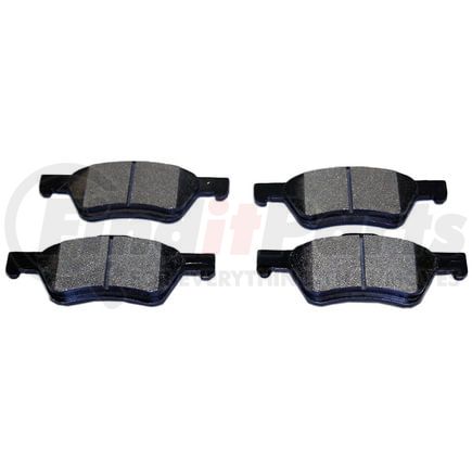 DX1047 by MONROE - Monroe Brakes Total Solution Semi-Metallic Brake Pads