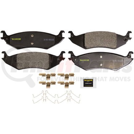 DX1046 by MONROE - Total Solution Semi-Metallic Brake Pads