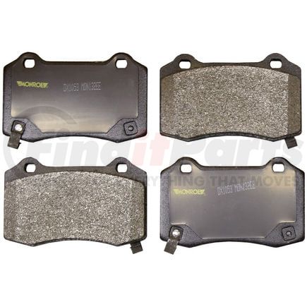 DX1053 by MONROE - Total Solution Semi-Metallic Brake Pads