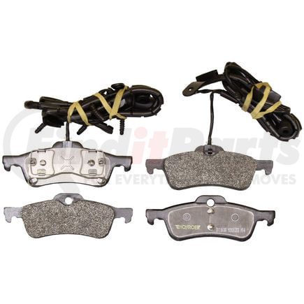 DX1060A by MONROE - Total Solution Semi-Metallic Brake Pads