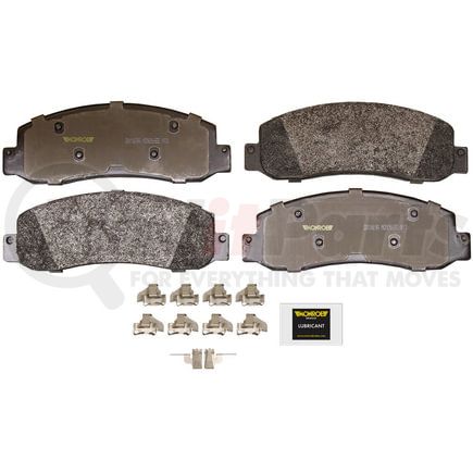 DX1069A by MONROE - Total Solution Semi-Metallic Brake Pads