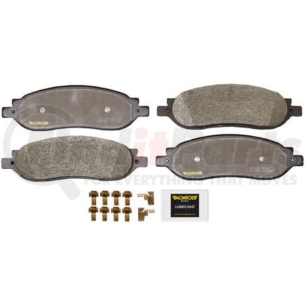 DX1068A by MONROE - Total Solution Semi-Metallic Brake Pads