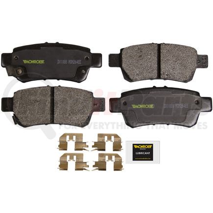 DX1088 by MONROE - Total Solution Semi-Metallic Brake Pads