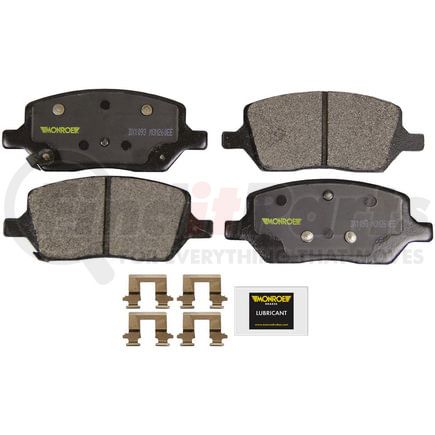 DX1093 by MONROE - Monroe Brakes Total Solution Semi-Metallic Brake Pads