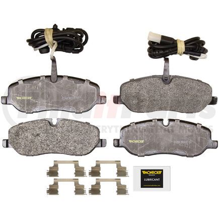 DX1098A by MONROE - Total Solution Semi-Metallic Brake Pads