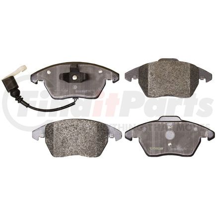 DX1107A by MONROE - Total Solution Semi-Metallic Brake Pads