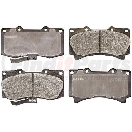 DX1119 by MONROE - Total Solution Semi-Metallic Brake Pads