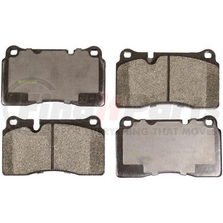 DX1126 by MONROE - Total Solution Semi-Metallic Brake Pads