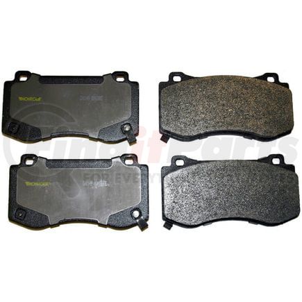 DX1149 by MONROE - Monroe Brakes Total Solution Semi-Metallic Brake Pads