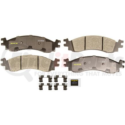 DX1158 by MONROE - Total Solution Semi-Metallic Brake Pads