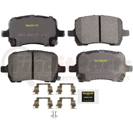 DX1160 by MONROE - Monroe Brakes Total Solution Semi-Metallic Brake Pads