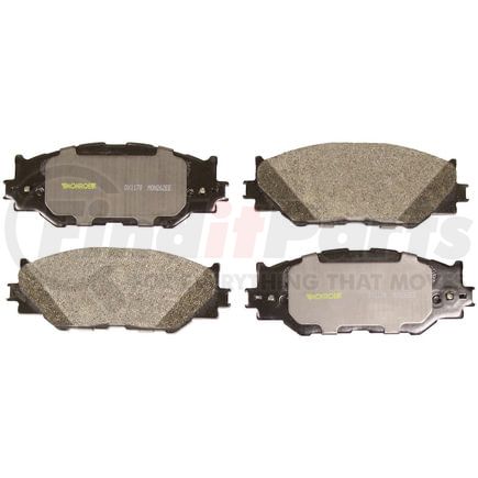 DX1178 by MONROE - Total Solution Semi-Metallic Brake Pads