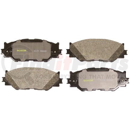 DX1178 by MONROE - Monroe Brakes Total Solution Semi-Metallic Brake Pads