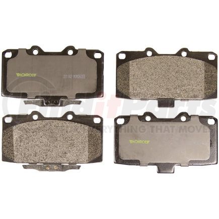DX1182 by MONROE - Total Solution Semi-Metallic Brake Pads