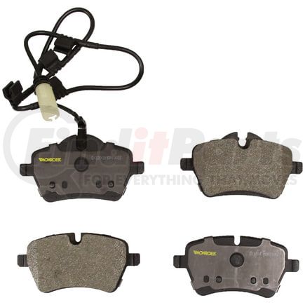 DX1204W by MONROE - Total Solution Semi-Metallic Brake Pads