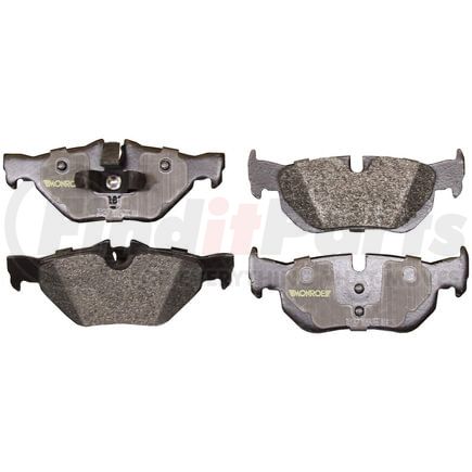 DX1267 by MONROE - Total Solution Semi-Metallic Brake Pads