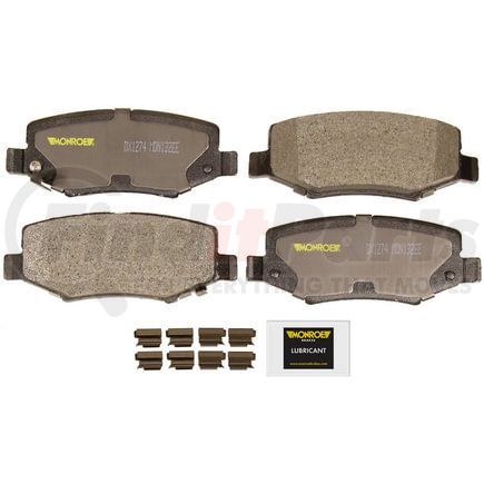 DX1274 by MONROE - Total Solution Semi-Metallic Brake Pads