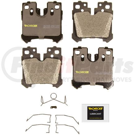 DX1283 by MONROE - Total Solution Semi-Metallic Brake Pads