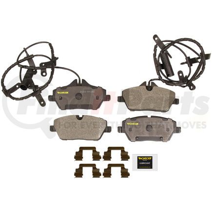 DX1308W by MONROE - Total Solution Semi-Metallic Brake Pads