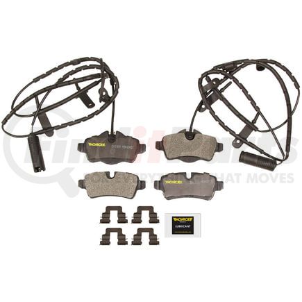 DX1309W by MONROE - Total Solution Semi-Metallic Brake Pads