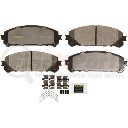 DX1324 by MONROE - Total Solution Semi-Metallic Brake Pads