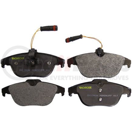 DX1341W by MONROE - Total Solution Semi-Metallic Brake Pads