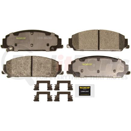 DX1351 by MONROE - Monroe Brakes Total Solution Semi-Metallic Brake Pads
