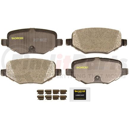 DX1377 by MONROE - Total Solution Semi-Metallic Brake Pads