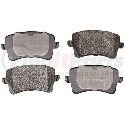 DX1386 by MONROE - Total Solution Semi-Metallic Brake Pads