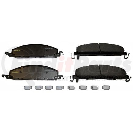 DX1400 by MONROE - Monroe Brakes Total Solution Semi-Metallic Brake Pads