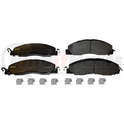 DX1399 by MONROE - Total Solution Semi-Metallic Brake Pads