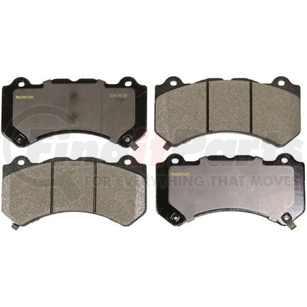 DX1405 by MONROE - Total Solution Semi-Metallic Brake Pads