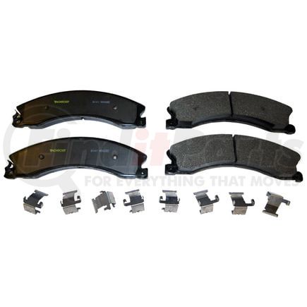DX1411 by MONROE - Total Solution Semi-Metallic Brake Pads