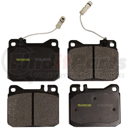 DX145A by MONROE - Total Solution Semi-Metallic Brake Pads