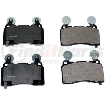 Monroe DX1474 Disc Brake Pad Set Monroe Brakes Total Solution Semi-Metallic Brake Pads