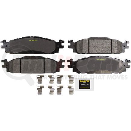 DX1508 by MONROE - Total Solution Semi-Metallic Brake Pads