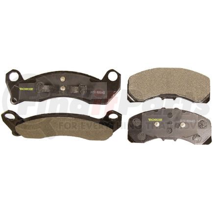 DX150 by MONROE - Total Solution Semi-Metallic Brake Pads