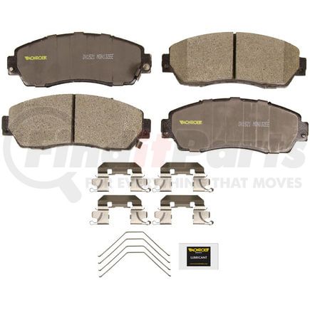 Monroe DX1521 Disc Brake Pad Set Monroe Brakes Total Solution Semi-Metallic Brake Pads