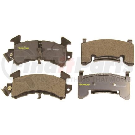 DX154 by MONROE - Total Solution Semi-Metallic Brake Pads