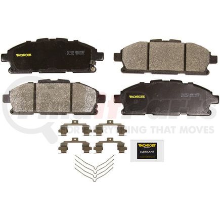 DX1552 by MONROE - Total Solution Semi-Metallic Brake Pads