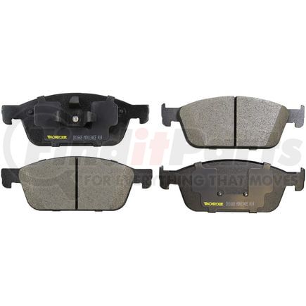 DX1668 by MONROE - Total Solution Semi-Metallic Brake Pads