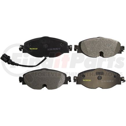 DX1760W by MONROE - Total Solution Semi-Metallic Brake Pads